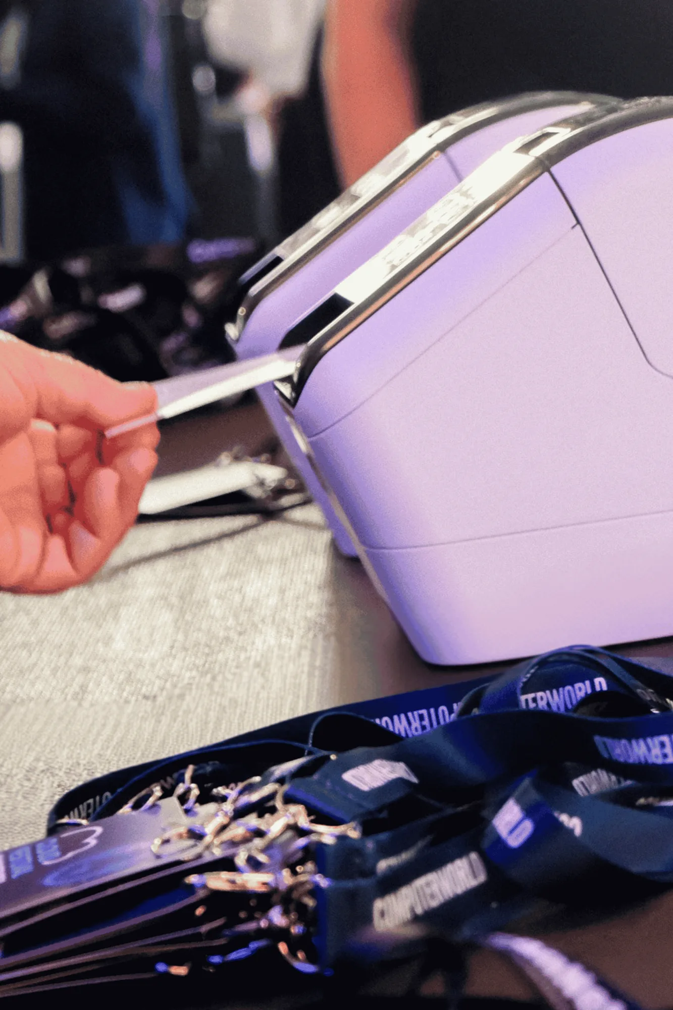 Fredo printer printing event badges